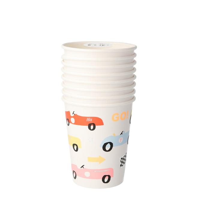 Race Car Party Cups