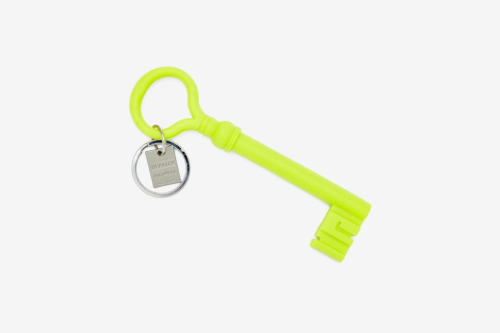 Chartreuse Reality Key Keychain design by Areaware