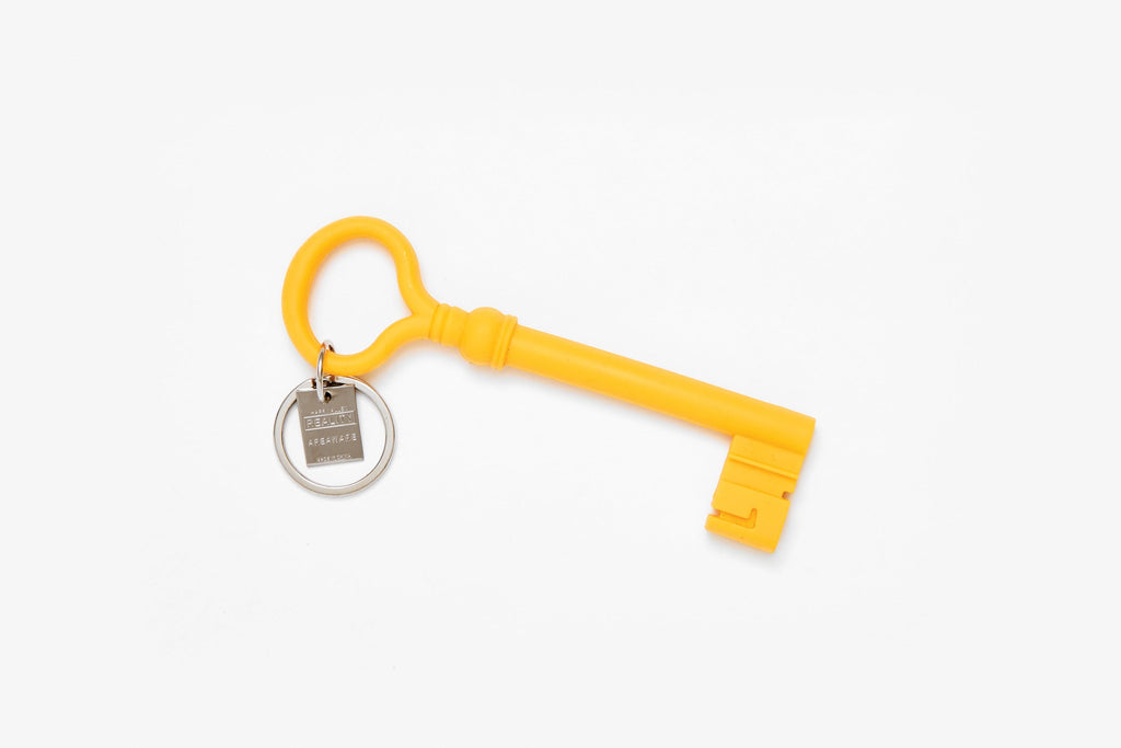 Mustard Reality Key Keychain design by Areaware