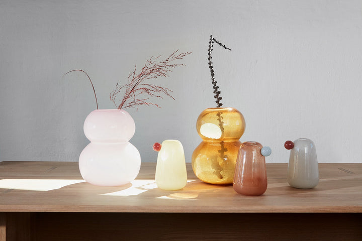 Large Lasi Vase in Vanilla