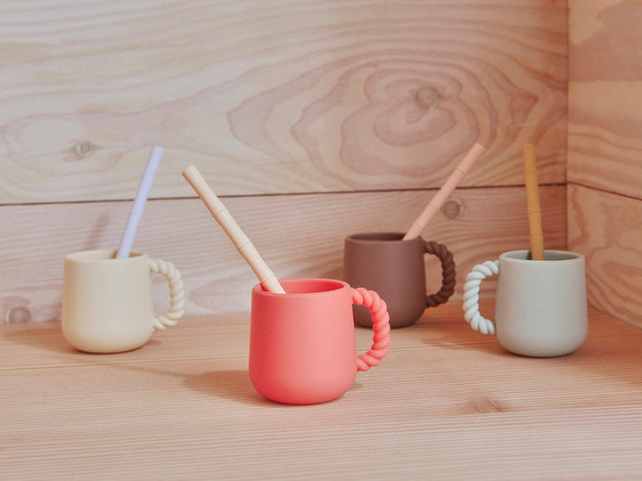 Pack of 2 Mellow Cup in Choko / Pale Mint