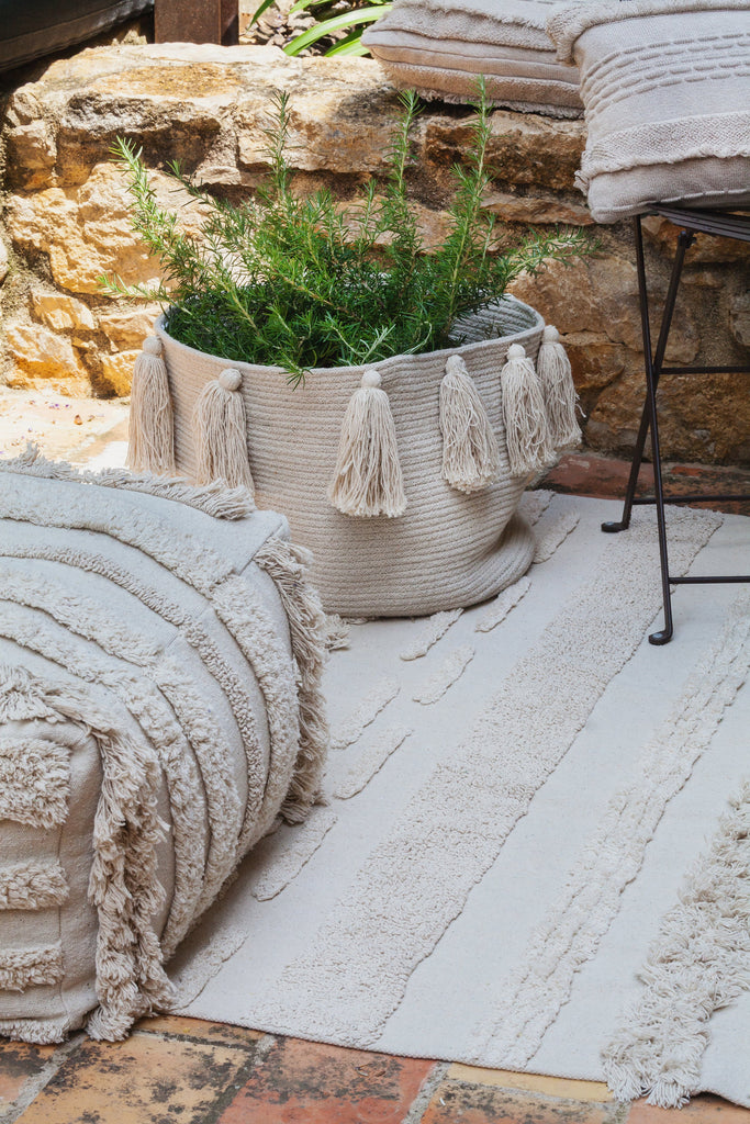 Air Pouffe in Natural