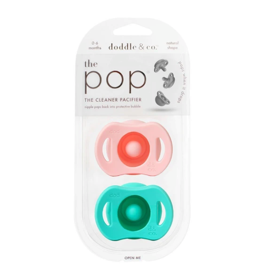 The Pop: make me blush + in teal life (twin-pack) - by doddle & co.