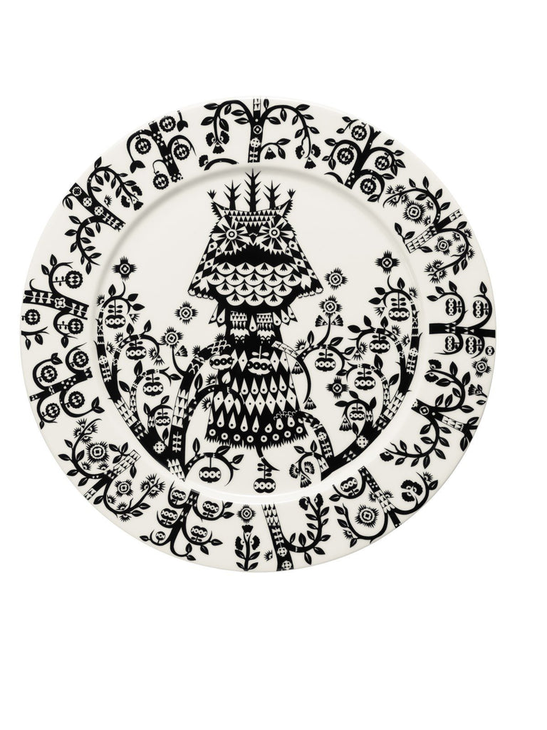 Taika Plate in Various Sizes & Colors design by Klaus Haapaniemi for Iittala