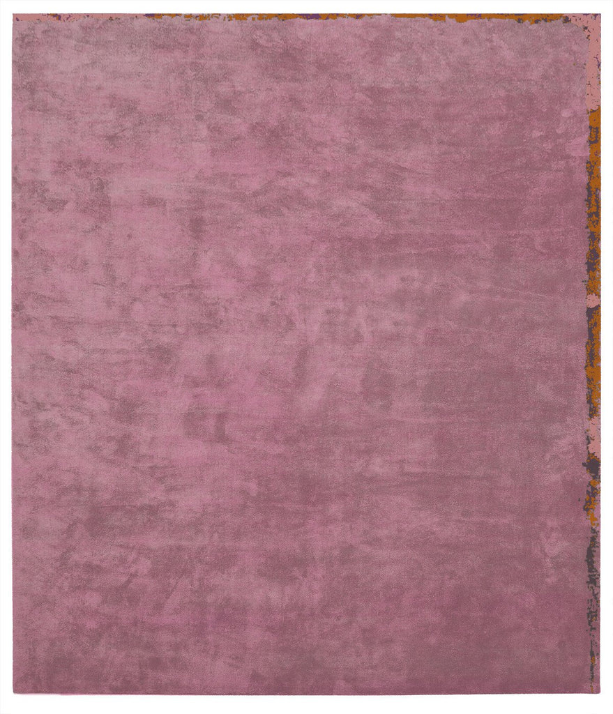 Dijon Nester Hand Knotted Rug in Pink design by Second Studio