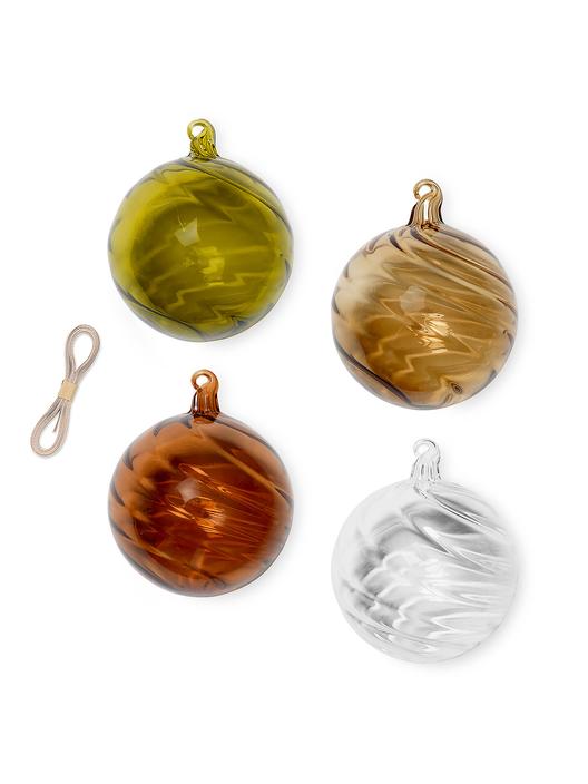 Twirl Ornaments Sets in Various Sizes