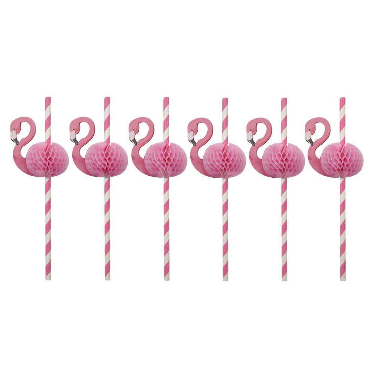 Honeycomb Flamingo Straws - Set of 12 – babytot