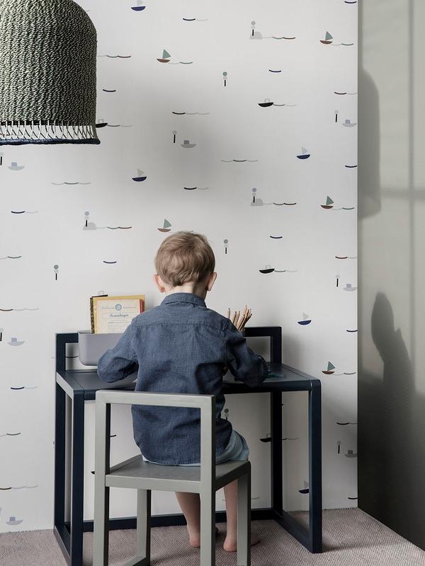 Little Architect Desk in Grey by Ferm Living