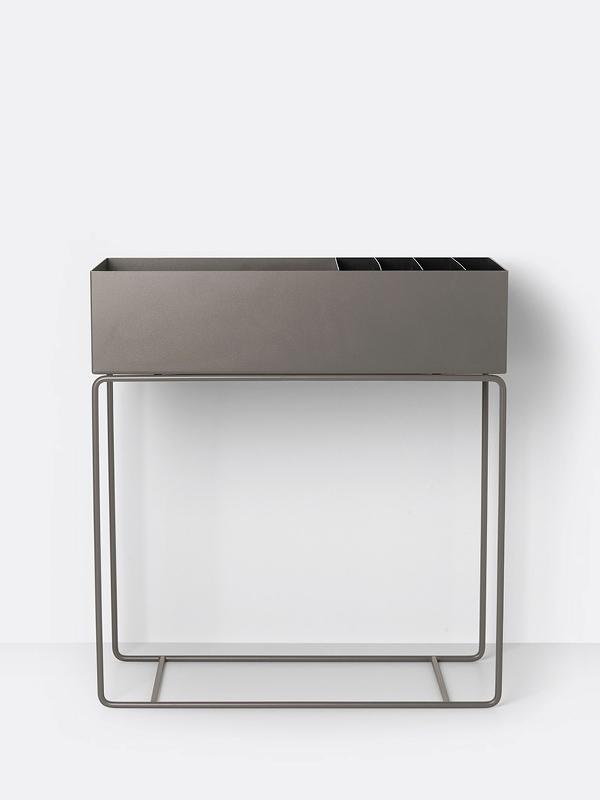 Plant Box Divider in Black by Ferm Living