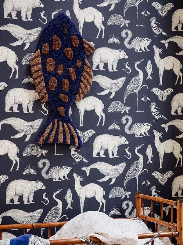 Fish Tufted Wall / Floor Deco Rug by Ferm Living