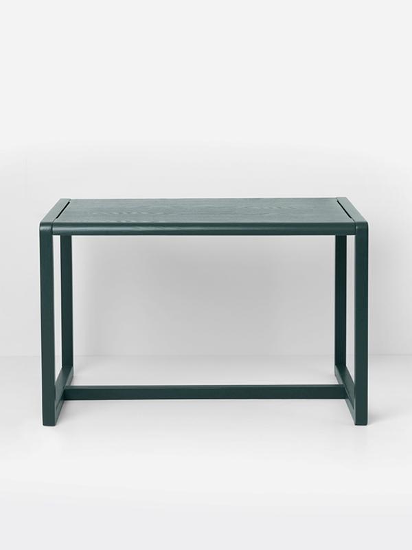 Little Architect Table in Dark Green by Ferm Living