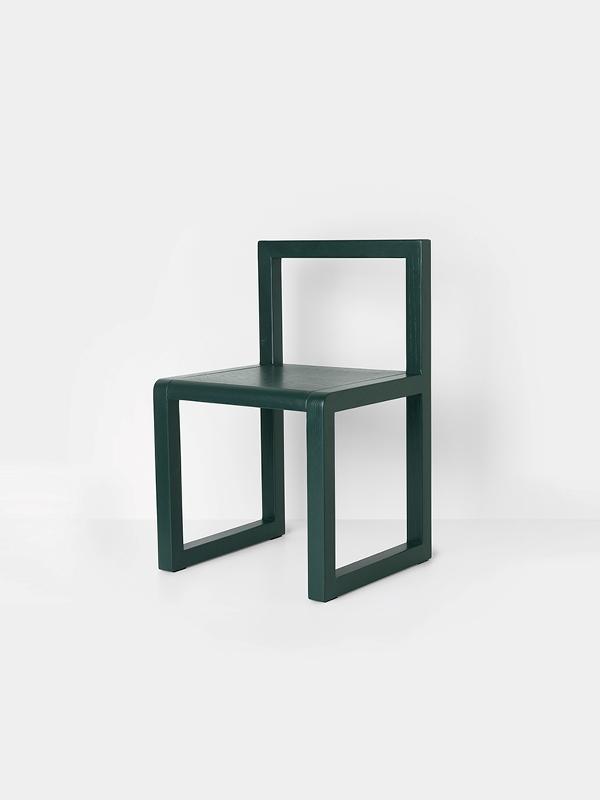 Little Architect Chair in Dark Green by Ferm Living