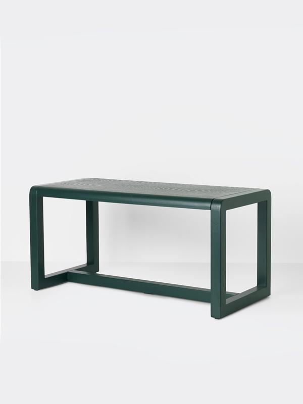Little Architect Table in Dark Green by Ferm Living