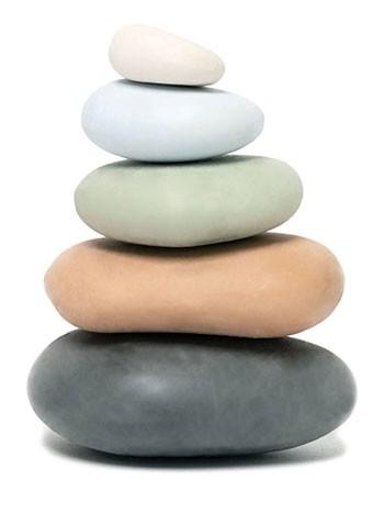 Stacking Stones Eraser Set By Chronicle Books