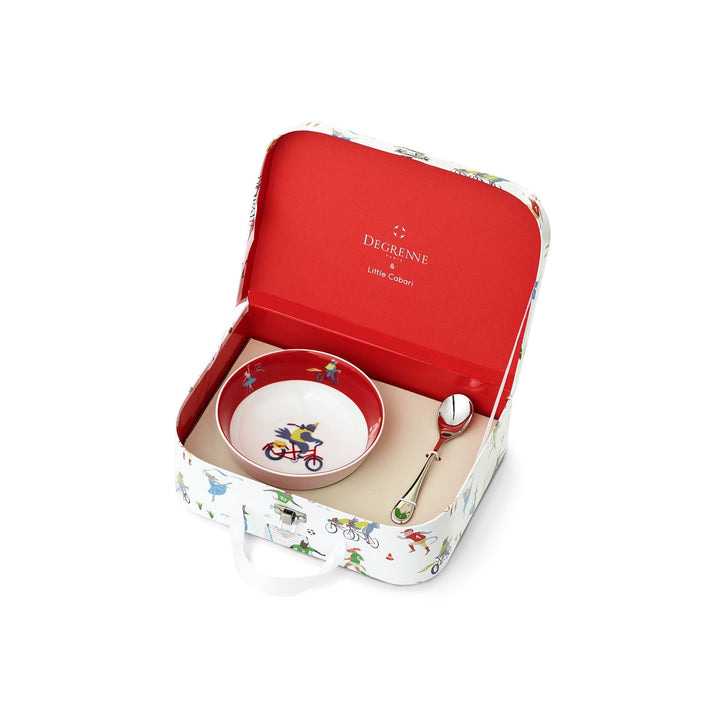 Friends of Wednesday Suitcase Fruit Bowl Set by Degrenne Paris
