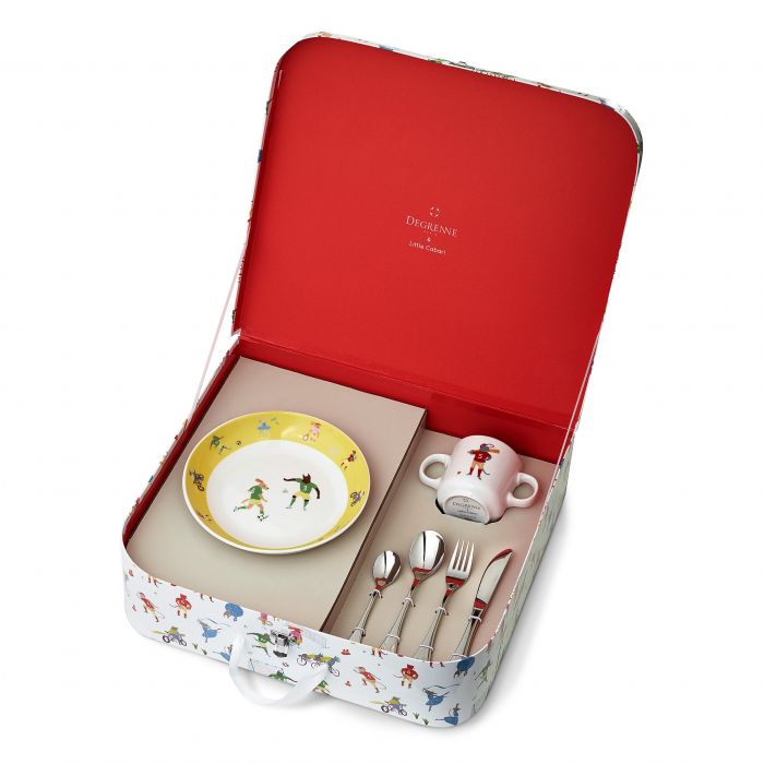 Friends of Wednesday Suitcase & Cereal Set by Degrenne Paris