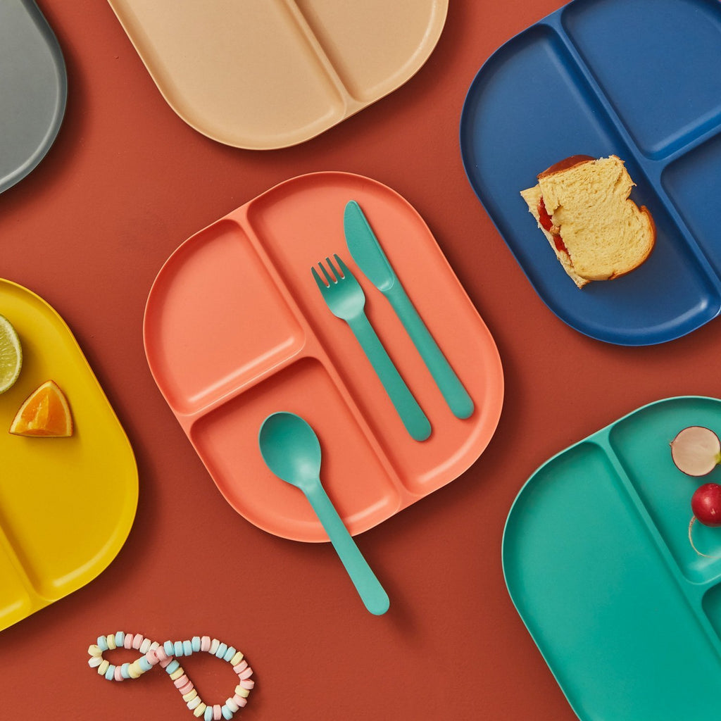 Bambino Trio Bamboo Cutlery Set in Various Colors design by EKOBO